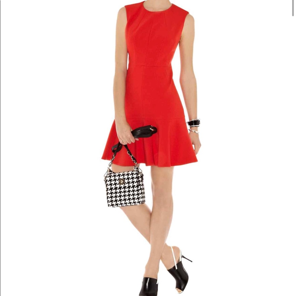 KAREN MILLEN Sculptured Skater Dress